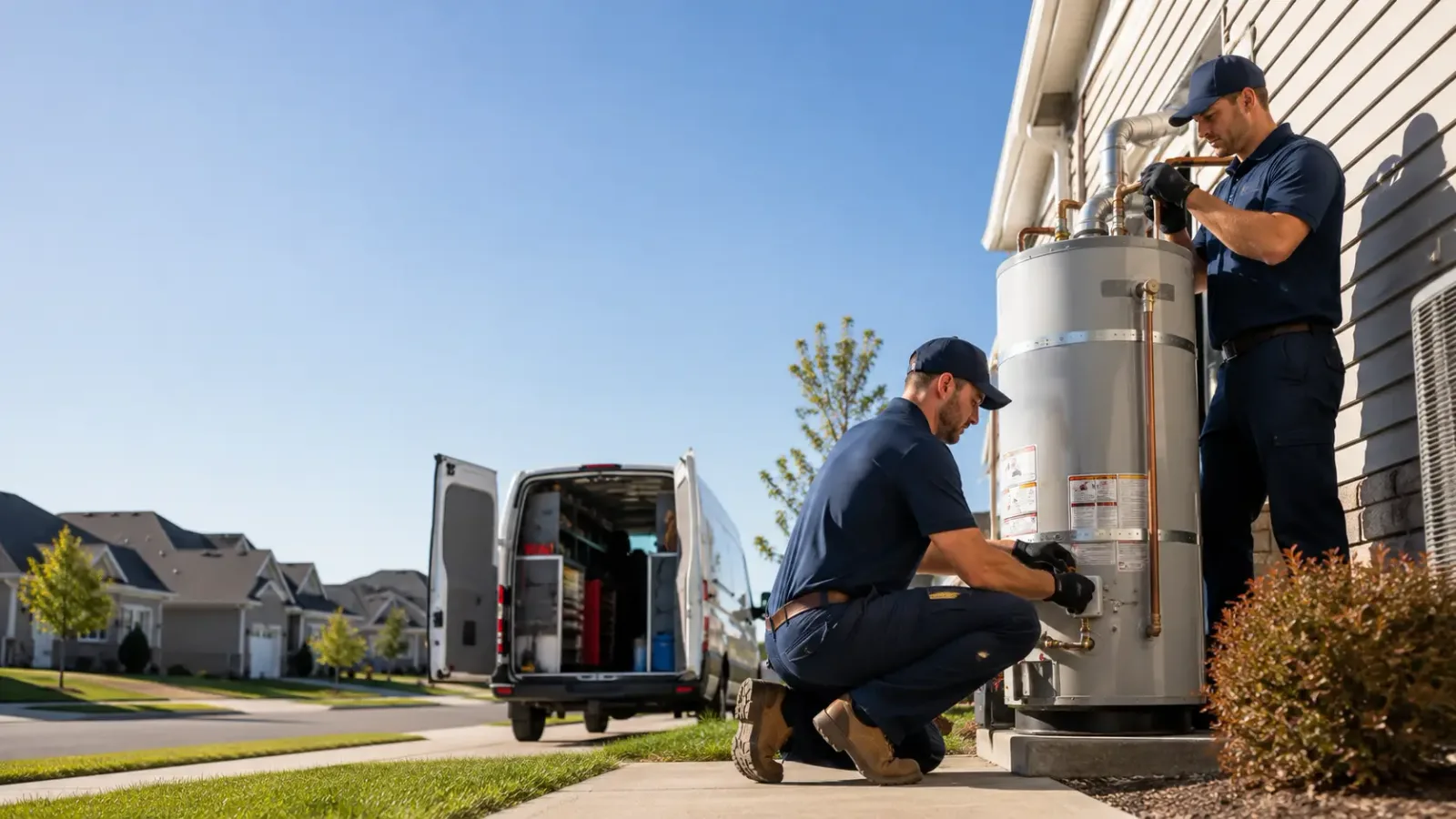 Water Heater Installation in Yorktown, TX